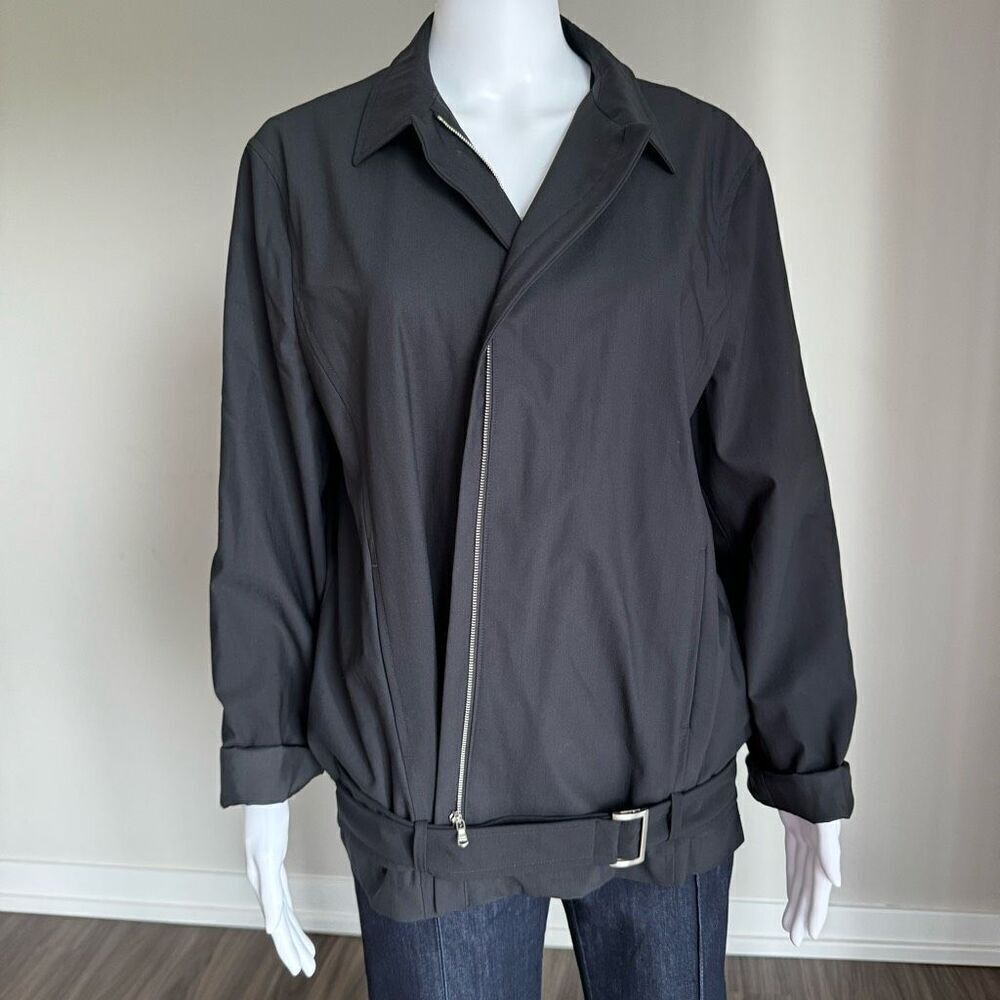 Rene Lezard Black Buckle Jacket By Botto Giuseppe & Figli - Picture 1 of 10
